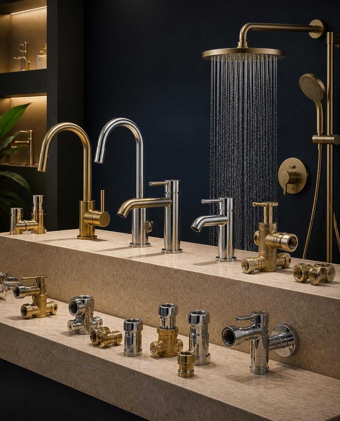 Taps, mixers, showers, valves and plumbing fittings sold by Karaga Property Services